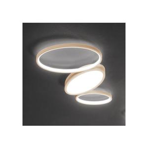 Ondaluce - Plafonieră LED dimabilă RICE LED/25W/230V 38x63 cm auriu imagine