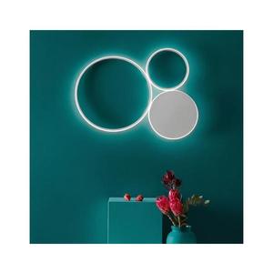 Ondaluce - Lampă de perete LED dimabilă POIS, 42 W, 230 V, argintiu imagine