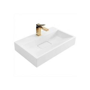 REA-U8901 - Lavoar pentru blat GOYA 37x60 cm, alb mat imagine