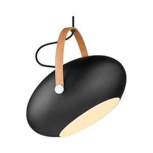 Halo Design 734382 - Lustră suspendată pe cablu DC 1xE27/40W/230V Ø 40 cm negru/stejar imagine