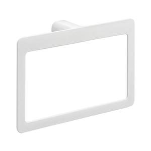Gedy - Suport de perete pentru prosoape PIRENEI 15x23 cm, alb mat imagine