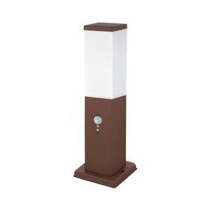 Brilagi - Lampă de exterior cu senzor, 1xE27, 15W, 230V, 40 cm, IP44, maro imagine