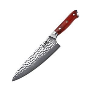 Gudaro - Cuțit de bucătar MIYABI din oțel damasc 8", 67 de straturi, lungime 20 cm imagine