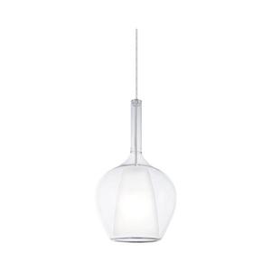 Ideal Lux - Pendul cu cablu KALIQUE, 1xE27/42W/230V, Ø 18 cm, transparent imagine