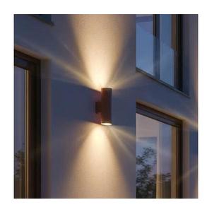 Ideal Lux - Aplica de perete pentru exterior GUN 1xGU10/35W/230V 21 cm IP44 maro imagine