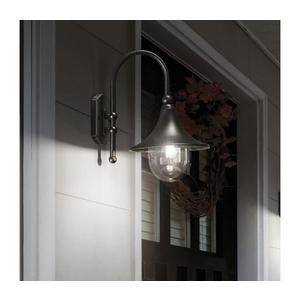 Ideal Lux - Aplică de perete pentru exterior CIMA 1xE27/52W/230V IP43 antracit imagine