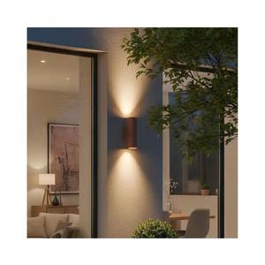 Ideal Lux - Aplică de exterior GUN, 1xE27/60W/230V, 31 cm, IP54, maro imagine