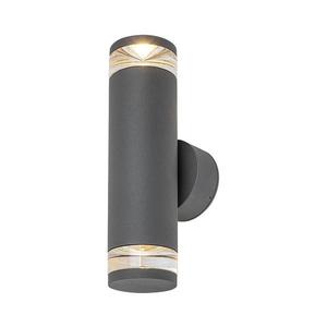 Rabalux 77072 - Aplica de exterior TORNIO, 2x GU10 (10W), 230V, IP54, antracit imagine