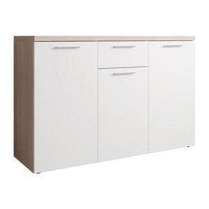 Comodă BRUNO, Sonoma stejar/alb imagine