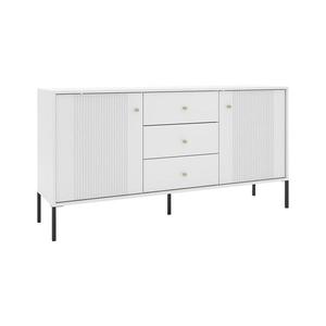 Comodă LUE albă/neagră imagine