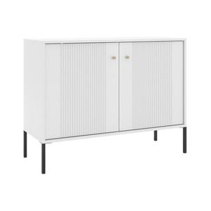 Comodă LUE albă/neagră imagine