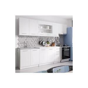 Bucătărie MARISA 260 cm, albă imagine