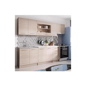 Mobilă de bucătărie MARISA 260 cm, stejar Sonoma imagine