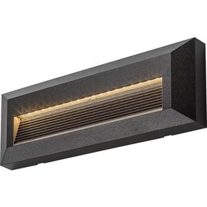 Rabalux 77189 - Lampă de perete LED pentru exterior KAVALA, 6W, 230V, IP65, neagră imagine