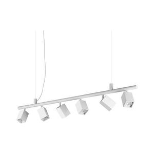 Ideal Lux - Pendul LED DYNAMITE 6 x GU10 / 7W / 230V CRI 90, alb imagine