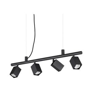 Ideal Lux - Pendul LED DYNAMITE pe cablu 4xGU10/7W/230V CRI 90 negru imagine