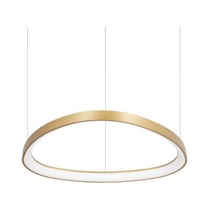 Ideal Lux - Pendul LED GEMINI pe cablu, 47 W, 230 V, 2700 K, Ø61 cm, CRI 90, alamă imagine