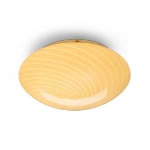 Halo Design 748693 - Plafonieră CANDY 1xE27/40W/230V, Ø 30 cm, bej/alamă imagine