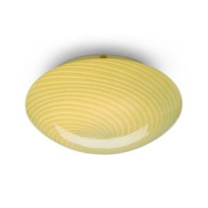 Halo Design 748747 - Plafonieră CANDY 1xE27/40W/230V Ø 30 cm verde/alamă imagine