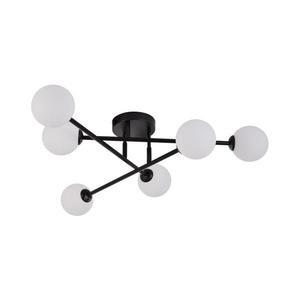 Lustră aplicată DORADO, 6 x G9, 28 W, 230 V, negru imagine