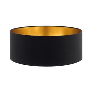 Abajur de rezervă pentru corp de iluminat Eglo 32481 TUNJA E27 d. 30 cm negru/cupru imagine