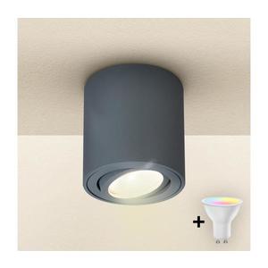 Brilagi - LED RGBW spot reglabil MIA 1xGU10/6W/230V 84x80 mm antracit imagine