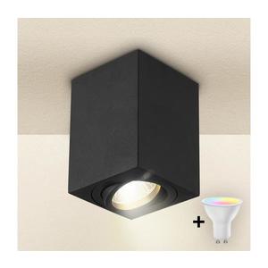 Brilagi - Spot LED RGBW dimerizabil MIA 1xGU10/6W/230V 100x80 mm negru imagine