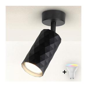 Brilagi - Spot LED RGBW compatibil cu dimmer SELE DIAMANT 1xGU10/6W/230V negru imagine