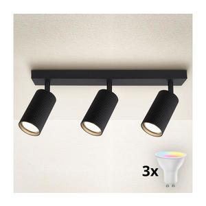 Brilagi - Spot LED RGBW dimabil SELE MODERN 3xGU10/6W/230V, negru imagine