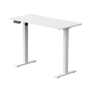 Birou reglabil pe înălțime LEVANO 140x60 cm alb imagine