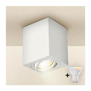 Brilagi MIA - Spot LED RGBW dimabil 1xGU10/6W/230V 100x80 mm alb imagine