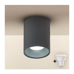 Brilagi - Spot LED RGBW dimmabil TRINE 1xGU10/6W/230V, antracit imagine