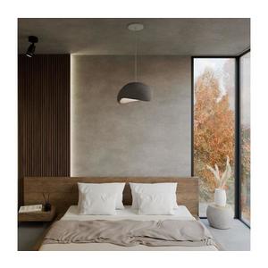 Brilagi - Lustră suspendată pe cablu WABI SABI, 1x E27/40W/230V, Ø 35 cm, gri imagine