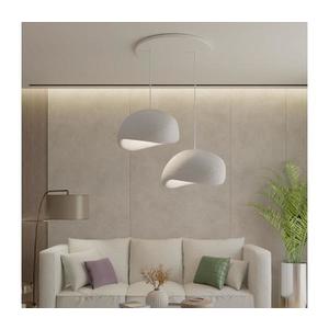 Brilagi - Candelabru suspendat cu cablu WABI SABI, 2xE27/40W/230V, Ø 60 cm, alb imagine