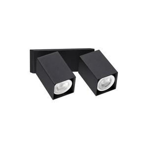 Ideal Lux - Aplica de perete LED DYNAMITE 2x GU10/7W/230V CRI 90 negru imagine