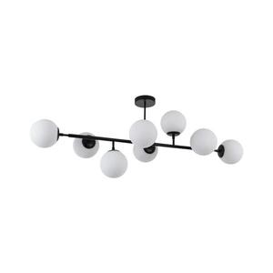 Lustră cu tijă DORADO 8xE14/40W/230V, neagră imagine