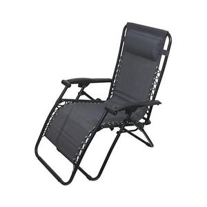 Scaun pliabil ajustabil gri imagine