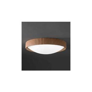Ondaluce - Plafonieră LED CONCRETE, 20W, 230V, diam. 41 cm, beton/maro imagine