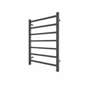 Radiator port-prosop pentru baie INOX TOKIO, 161 W / 230 V, 77 x 53 cm, inox/antracit imagine