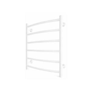 Radiator de baie tip scară INOX CLASSIC 120W/230V 57 x 43 cm inox/alb imagine