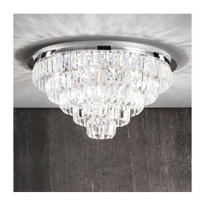 Ondaluce - Candelabru din cristal CASTLE, 12xG9/7W/230V, Ø60 cm, crom lucios imagine