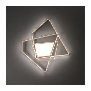 Ondaluce - Plafonieră LED dimabilă GALAXY LED/90W/230V 71x84 cm aurie imagine