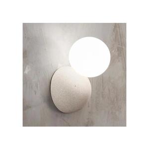 Ondaluce - Aplica de perete ROCK 1xG9/7W/230V beton/alb imagine