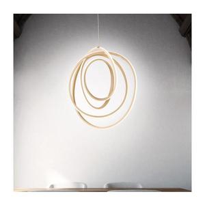 Ondaluce - Lustră LED reglabilă cu cablu Golden, LED/50W/230V, Ø 50 cm, aurie imagine