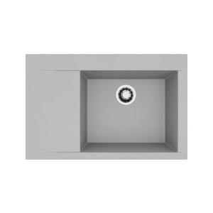 ALVEUS 1149499 - Chiuvetă de bucătărie PURE 79 x 51, 5 cm granit/gri imagine