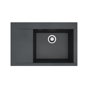 ALVEUS 1149503 - Chiuvetă de bucătărie PURE, 79 x 51, 5 cm, granit, negru imagine