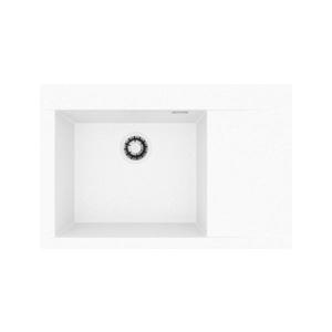 ALVEUS 1149299 - Chiuvetă de bucătărie PURE, 79 x 51, 5 cm, granit, alb imagine