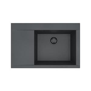 ALVEUS 1149504 - Chiuvetă de bucătărie PURE 79x51, 5 cm granit/negru imagine