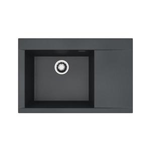 ALVEUS PURE 1149304 - Chiuvetă de bucătărie 79x51, 5 cm granit/negru imagine
