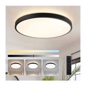 Brilagi - Corp de iluminat LED reglabil GLASS POOL DOUBLE, 80 W, 230 V, 60 cm, negru + telecomandă imagine